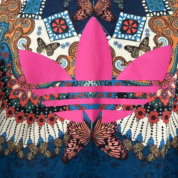 Adidas x Farm Rio NWT Women's Borbomix Multicolor Floral Track Jacket Size M - Picture 6 of 11